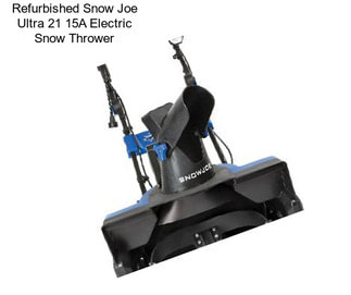 Refurbished Snow Joe Ultra 21\