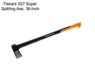 Fiskars X27 Super Splitting Axe, 36-Inch