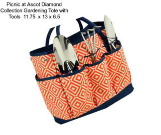 Picnic at Ascot Diamond Collection Gardening Tote with Tools  11.75 \