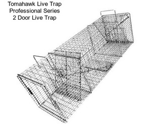 Tomahawk Live Trap Professional Series 2 Door Live Trap