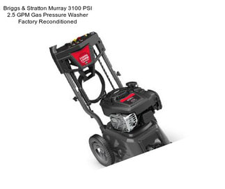 Briggs & Stratton Murray 3100 PSI 2.5 GPM Gas Pressure Washer Factory Reconditioned