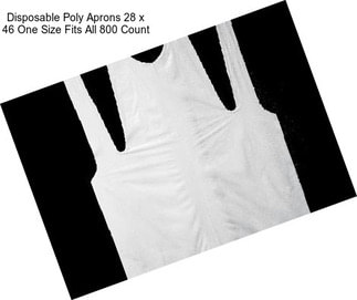 Disposable Poly Aprons 28\