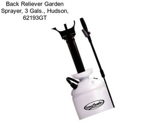 Back Reliever Garden Sprayer, 3 Gals., Hudson, 62193GT