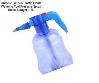 Outdoor Garden Plastic Plants Watering Tool Pressure Spray Bottle Sprayer 1.5L