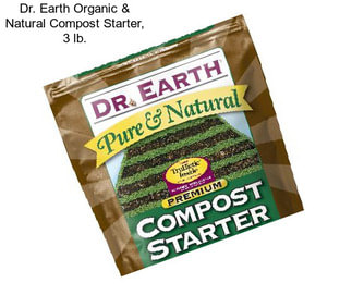 Dr. Earth Organic & Natural Compost Starter, 3 lb.