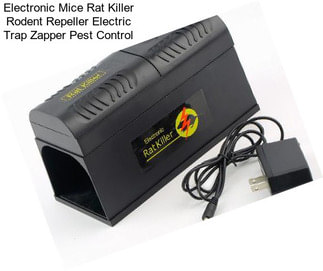 Electronic Mice Rat Killer Rodent Repeller Electric Trap Zapper Pest Control