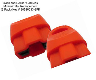 Black and Decker Cordless Mower/Tiller Replacement (2 Pack) Key # 90530033-2PK