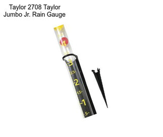 Taylor 2708 Taylor Jumbo Jr. Rain Gauge