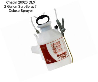 Chapin 26020 DLX 2 Gallon SureSpray Deluxe Sprayer