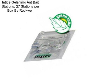 Intice Gelanimo Ant Bait Stations, 27 Stations per Box By Rockwell