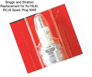 Briggs and Stratton Replacement for RJ19LM, RCJ8 Spark Plug 5095