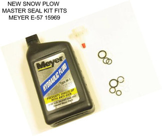NEW SNOW PLOW  MASTER SEAL KIT FITS MEYER E-57 15969