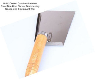 Girl12Queen Durable Stainless Steel Bee Hive Shovel Beekeeping Uncapping Equipment Tool