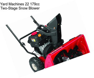 Yard Machines 22\