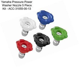 Yamaha Pressure Power Washer Nozzle 5 Piece Kit - ACC-31055-00-13