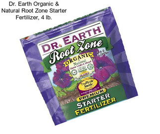 Dr. Earth Organic & Natural Root Zone Starter Fertilizer, 4 lb.