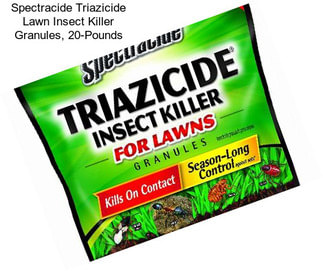 Spectracide Triazicide Lawn Insect Killer Granules, 20-Pounds