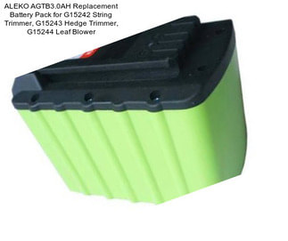 ALEKO AGTB3.0AH Replacement Battery Pack for G15242 String Trimmer, G15243 Hedge Trimmer, G15244 Leaf Blower