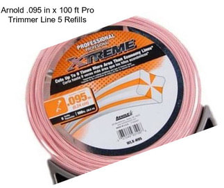 Arnold .095 in x 100 ft Pro Trimmer Line 5 Refills