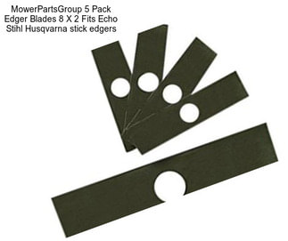 MowerPartsGroup 5 Pack Edger Blades 8\