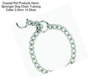 Coastal Pet Products Herm. Sprenger Dog Chain Training Collar 2.0mm 14\