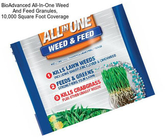 BioAdvanced All-In-One Weed And Feed Granules, 10,000 Square Foot Coverage