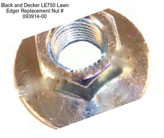 Black and Decker LE750 Lawn Edger Replacement Nut # 093914-00
