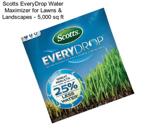 Scotts EveryDrop Water Maximizer for Lawns & Landscapes - 5,000 sq ft
