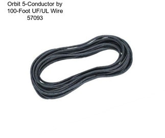 Orbit 5-Conductor by 100-Foot UF/UL Wire 57093