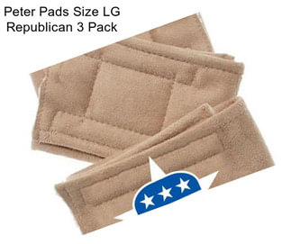 Peter Pads Size LG Republican 3 Pack