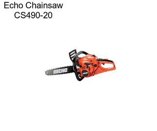 Echo Chainsaw CS490-20