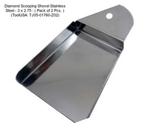 Diamond Scooping Shovel Stainless Steel - 3\