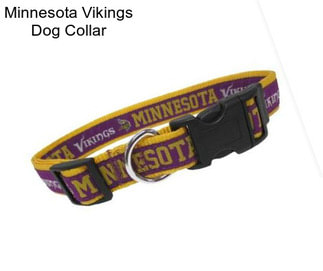 Minnesota Vikings Dog Collar