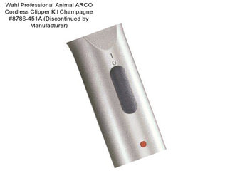 Wahl Professional Animal ARCO Cordless Clipper Kit Champagne #8786-451A (Discontinued by Manufacturer)
