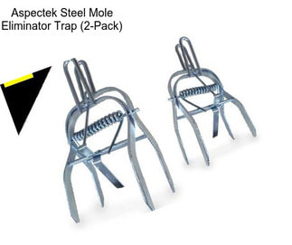 Aspectek Steel Mole Eliminator Trap (2-Pack)