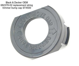 Black & Decker OEM 682378-02 replacement string trimmer bump cap ST4500