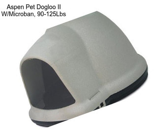 Aspen Pet Dogloo II W/Microban, 90-125Lbs