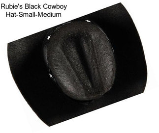 Rubie\'s Black Cowboy Hat-Small-Medium