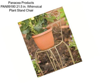 Panacea Products PAN89180 21.5 in. Whimsical Plant Stand Chair