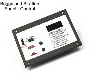 Briggs and Stratton Panel - Control