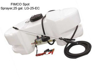 FIMCO Spot Sprayer,25 gal. LG-25-EC