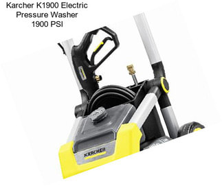 Karcher K1900 Electric Pressure Washer 1900 PSI