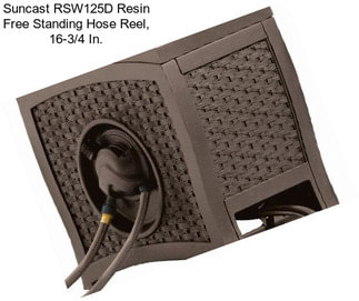 Suncast RSW125D Resin Free Standing Hose Reel, 16-3/4 In.