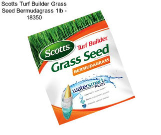 Scotts Turf Builder Grass Seed Bermudagrass 1lb - 18350