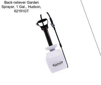 Back-reliever Garden Sprayer, 1 Gal., Hudson, 62191GT