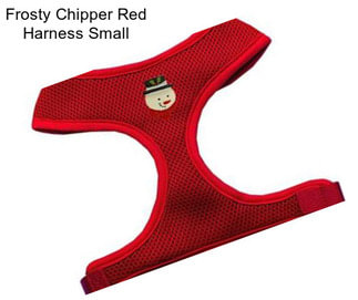 Frosty Chipper Red Harness Small