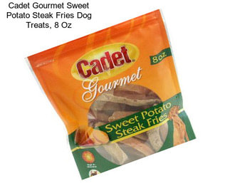 Cadet Gourmet Sweet Potato Steak Fries Dog Treats, 8 Oz