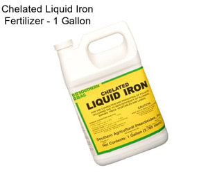 Chelated Liquid Iron Fertilizer - 1 Gallon