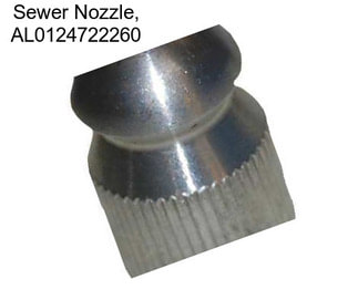 Sewer Nozzle, AL0124722260