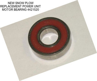 NEW SNOW PLOW REPLACEMENT POWER UNIT MOTOR BEARING 4421520